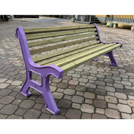 PANCHINA LILLA (1) | Fonderie Lamperti