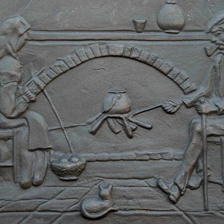 piastra focolare dett | Fonderie Lamperti